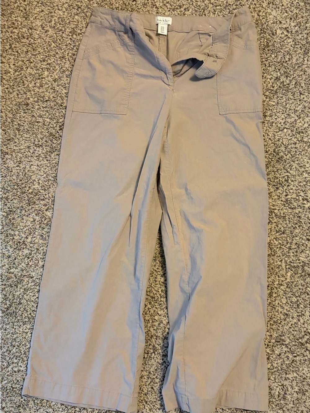Nicole Miller Light Tan Chino Pants